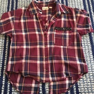 T-shirt flannel